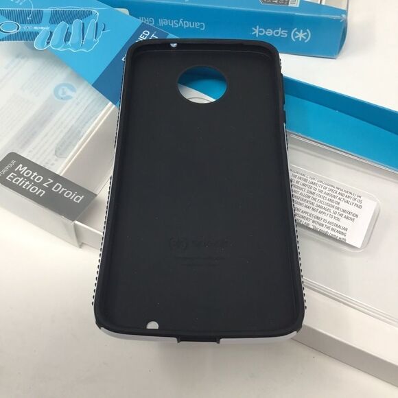 Speck CandyShell Grip Moto Z Droid Edition Case G - Picture 5 of 7
